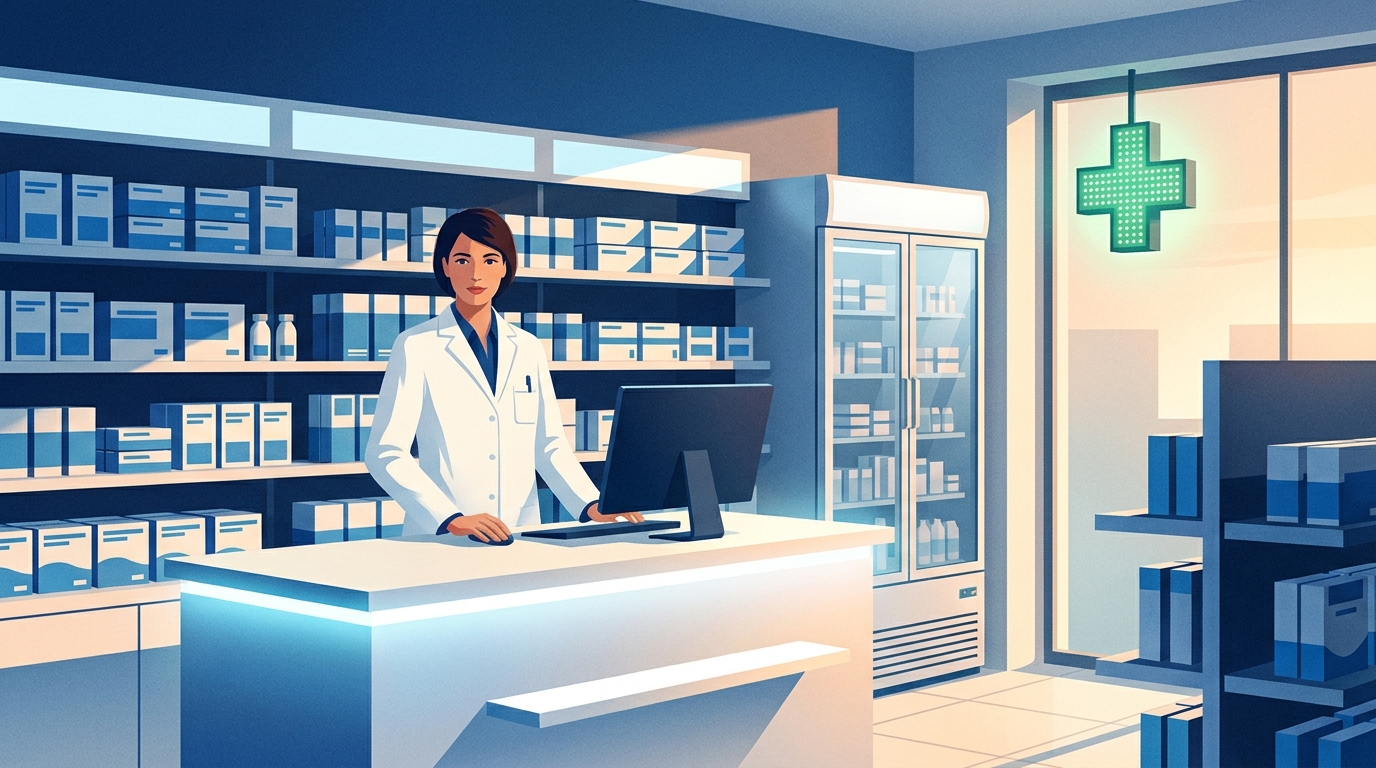 Assurance pharmacie d’officine 2026 : multirisque, RCP et cyber