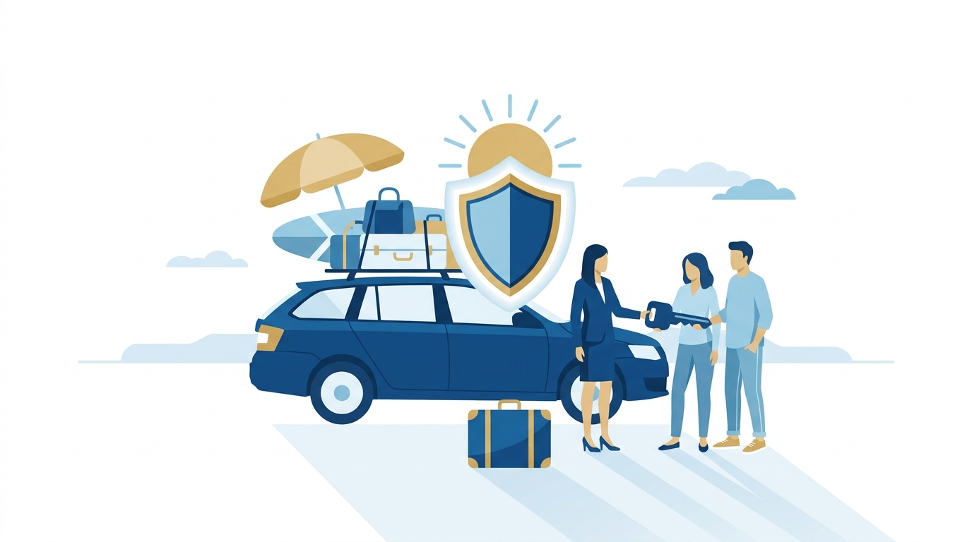 Véhicule de société en vacances : usage privé et prêt du volant, ce que couvre vraiment votre assurance